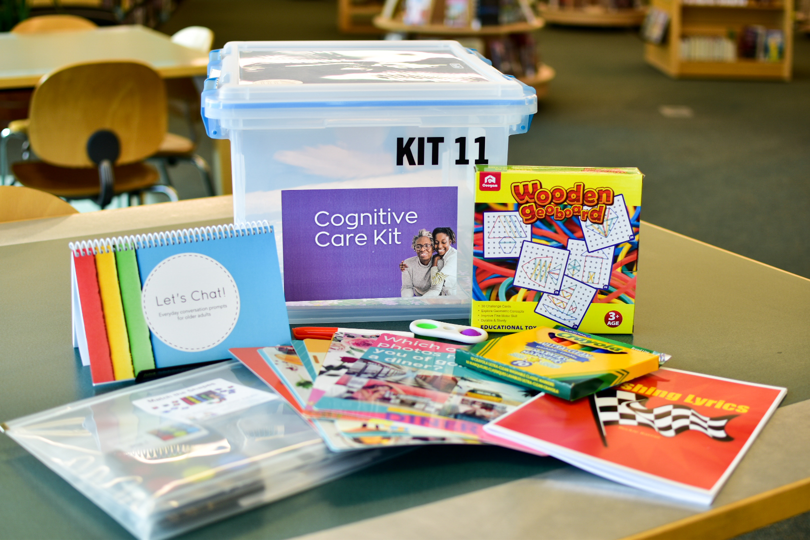 Example of a Cognitive Care kit
