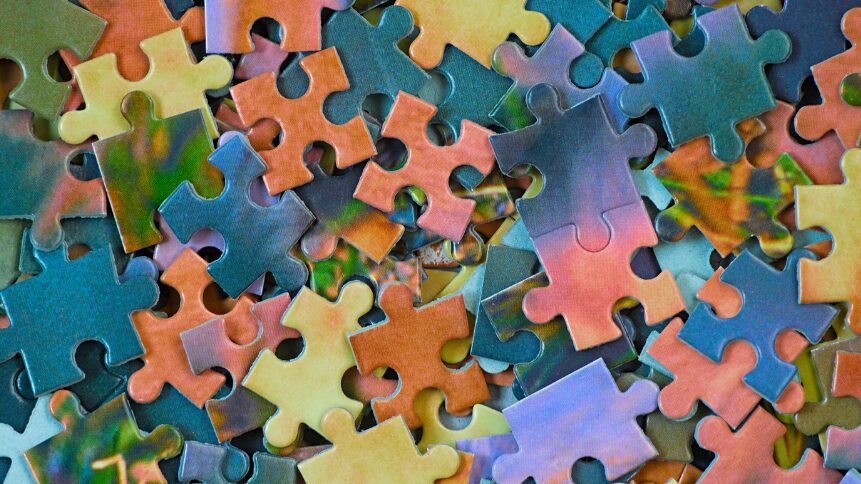 photo of puzzle pieces